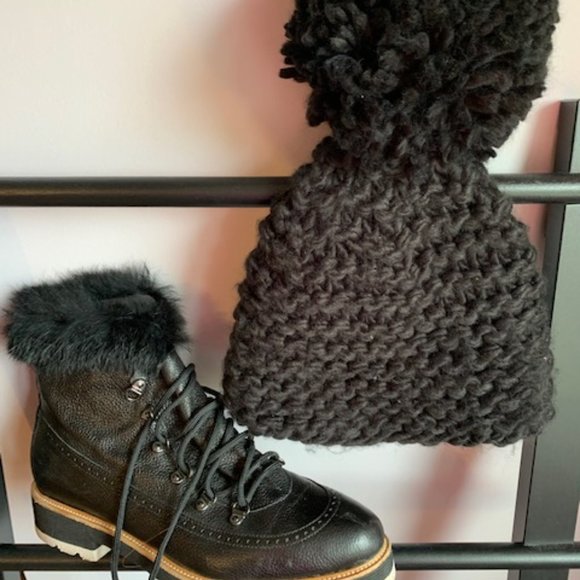 European size 41 Black/Brown/White Winter Shoes - Picture 12 of 12